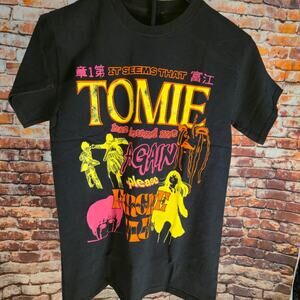 Junji Ito Anime T Shirt Small Black Crunchyroll Horror Manga Graphic Tee